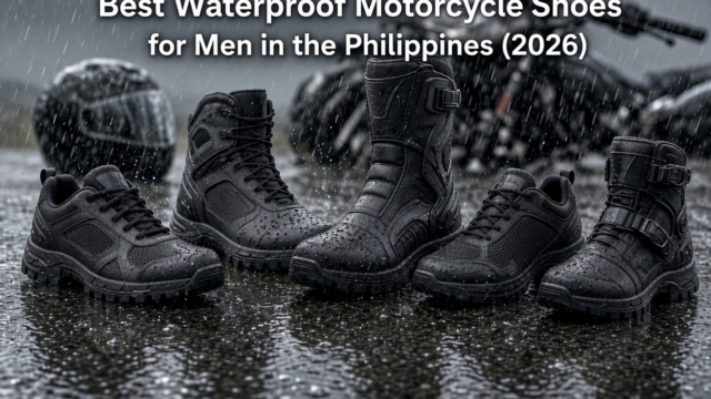 Best Waterproof Motorcycle Shoes for Men in the Philippines (2026) — Rain-Ready Picks from MotoMarket